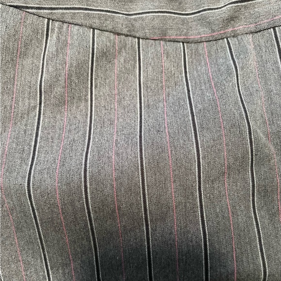 David Brooks Charcoal Pinstripe Dress Pants - Picture 5 of 7